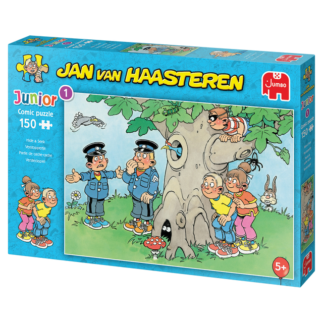 puzzel, Junior, klik, houten puzzel, boomstam