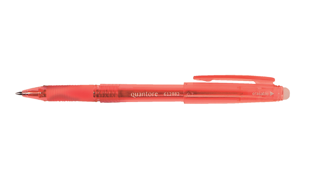 Gelschrijver Quantore erasable 0.7mm rood Gelschrijver Quantore erasable 0.7mm rood