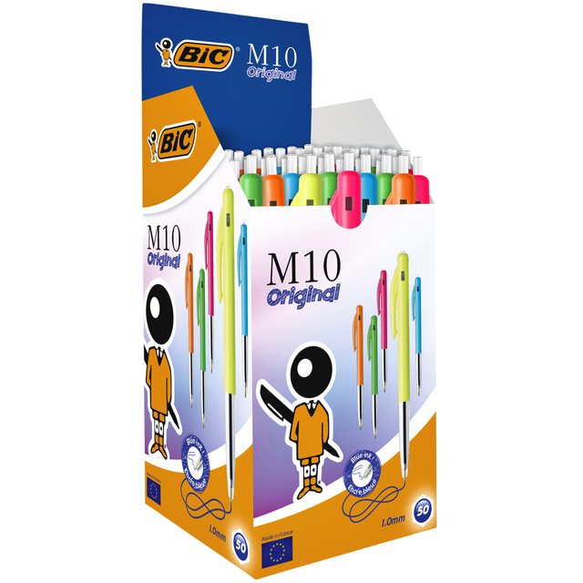 Balpen Bic M10 Colors Limited Edition medium assorti Balpen Bic M10 Colors Limited Edition medium assorti