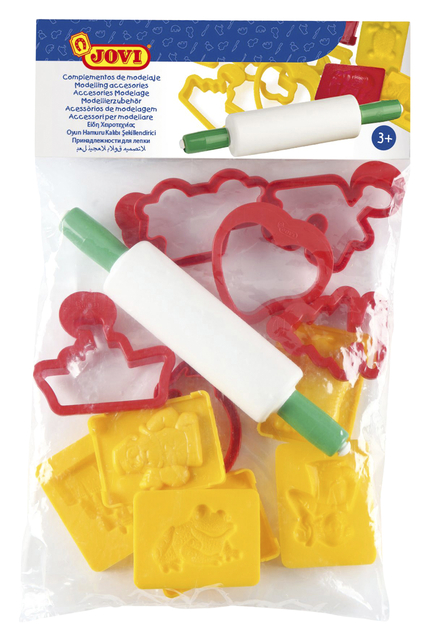 Kleivorm Jovi assorti zak à 13 stuks Kleivorm Jovi assorti zak à 13 stuks