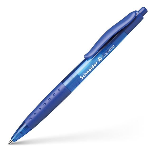 balpen, balpen blauw, mechanische balpen, klikpen, Schneider