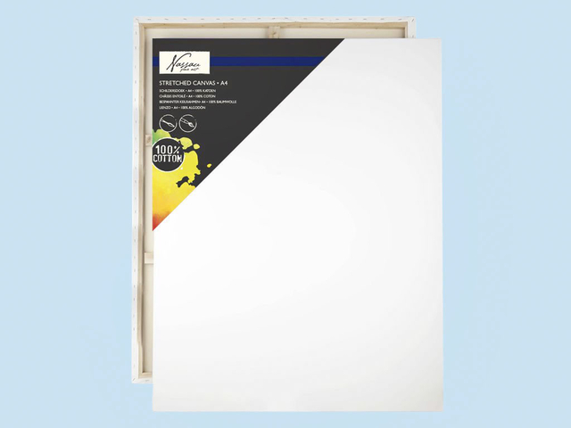 Canvas Nassau fine art 210x297mm 100% katoen