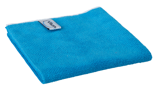 Microvezeldoek Vikan Basic 32x32cm blauw Microvezeldoek Vikan Basic 32x32cm blauw