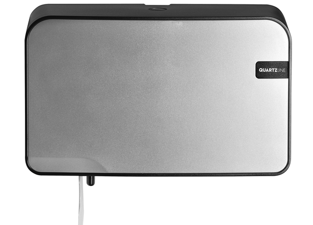 Toiletpapierdispenser Quartzline Q2 klein duo zilver 441092 Toiletpapierdispenser Quartzline Q2 klein duo zilver 441092