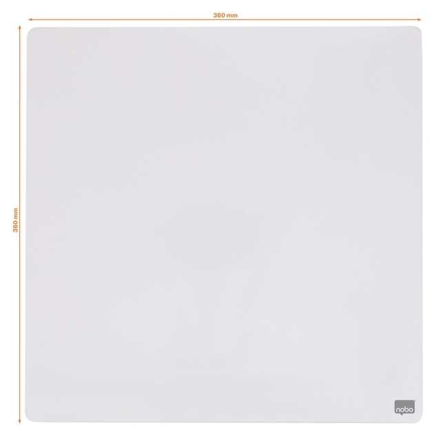 Whiteboard Nobo tegel 36x36cm wit magnetisch Whiteboard Nobo tegel 36x36cm wit magnetisch