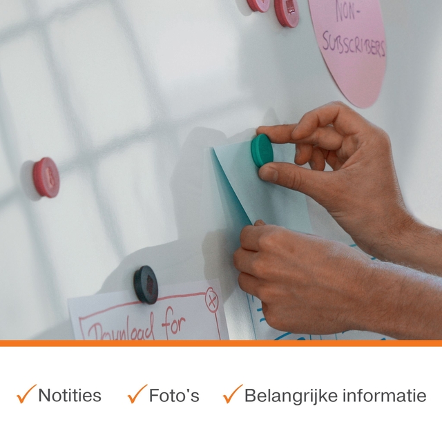 Whiteboard Nobo Premium Plus 50x89cm emaille