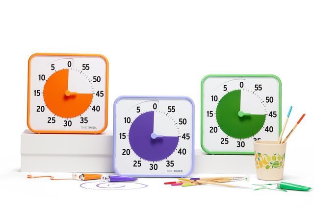 timer, kitchen timer, orange frame, purple timer, green timer