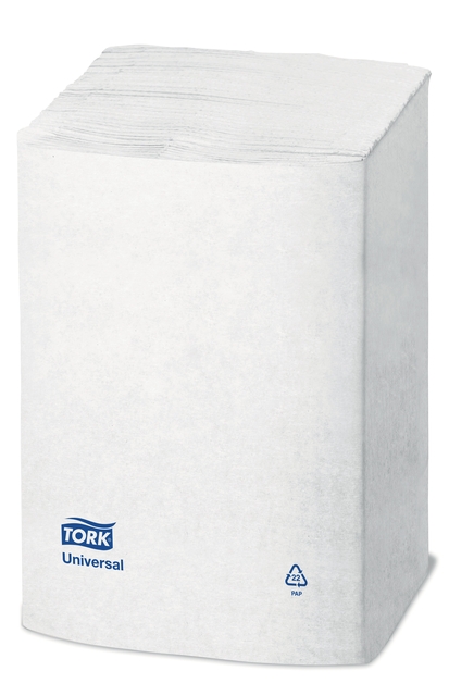 Servet Tork N4 Xpressnap Universal 1/4 vouw 1-laags 213x330mm 1125 vel wit 10840