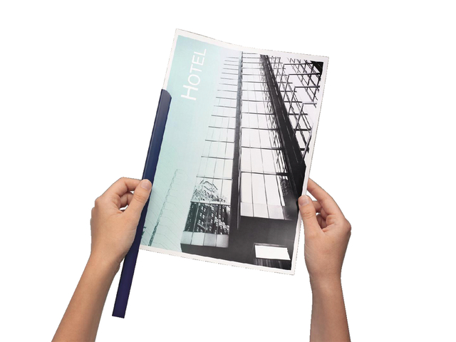 Klemrug Durable A4 3mm 30 vellen donkerblauw Klemrug Durable A4 3mm 30 vellen donkerblauw