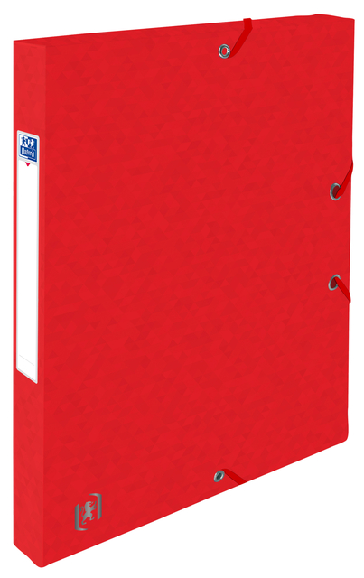 Elastobox Oxford Top File+ A4 25mm rood Elastobox Oxford Top File+ A4 25mm rood