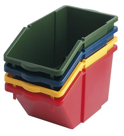 Opbergbox interieur blauw 45 ltr.