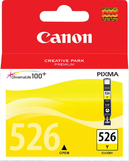 Inktcartridge Canon CLI-526 geel Inktcartridge Canon CLI-526 geel