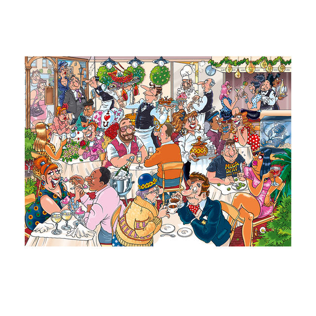 Puzzel Wasgij Mystery 26 Date Night! 1000 stukjes