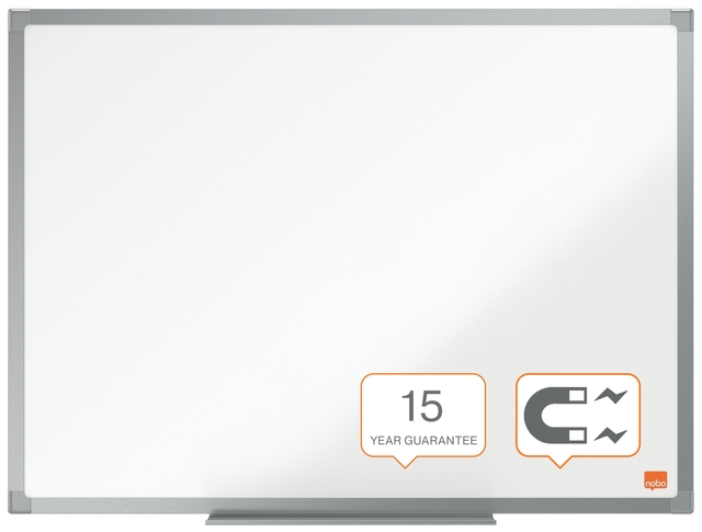 Whiteboard Nobo Essence magnetisch 45x60cm staal