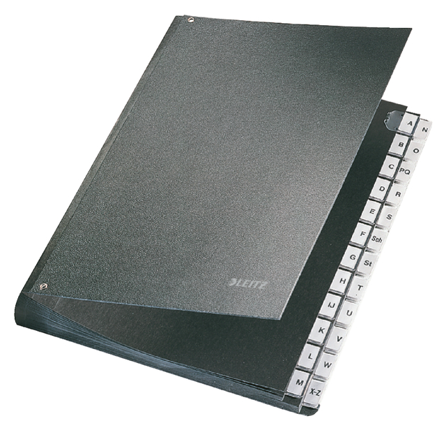 Bureaumap Leitz A4 A-Z hardboard gewolkt Bureaumap Leitz A4 A-Z hardboard gewolkt