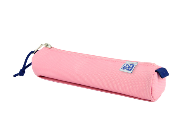 Pennenetui Oxford rond roze Pennenetui Oxford rond roze