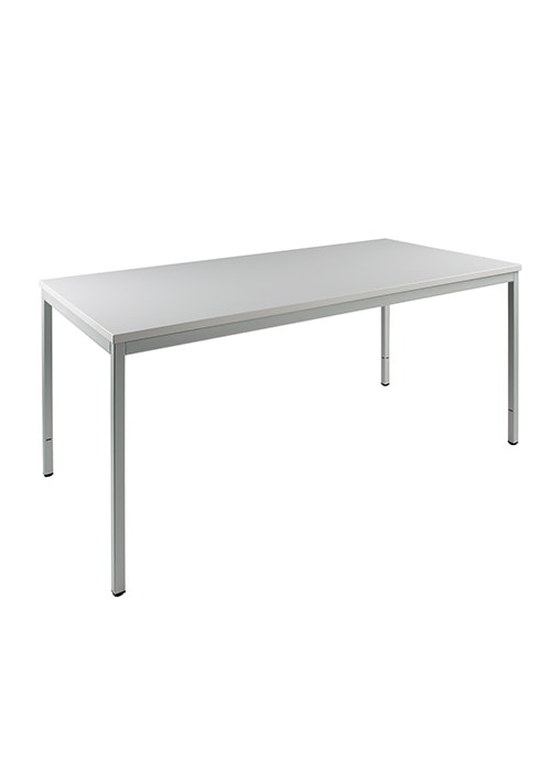 Kantinetafel MTB.180x80 (afm.: 75 cm hoog x 180 cm x 80 cm diep)-grijs/grijs