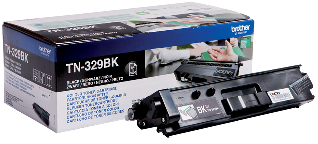 Toner Brother TN-329BK zwart Toner Brother TN-329BK zwart