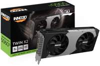 INNO3D GeForce RTX 5060 Ti TWIN X2 | 8GB GDDR7 | DLSS 4 | Videokaart | Nvidia GPU INNO3D GeForce RTX 5060 Ti TWIN X2 | 8GB GDDR7 | DLSS 4 | Videokaart | Nvidia GPU