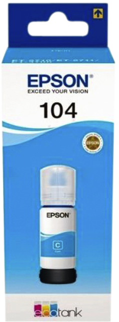 Navulinkt Epson 104 T00P240 blauw Navulinkt Epson 104 T00P240 blauw