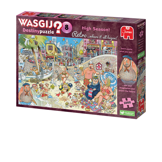 Puzzel Wasgij Retro Destiny 8 Hoogseizoen 1000 stukjes