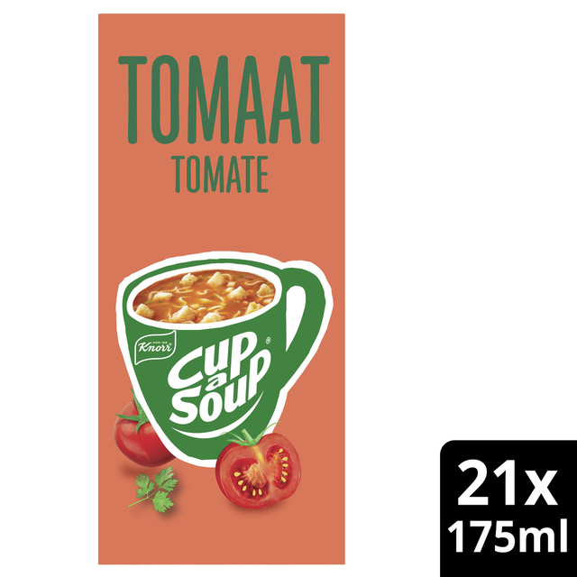 Cup-a-Soup Knorr tomaat 21x175ml Cup-a-Soup Knorr tomaat 21x175ml