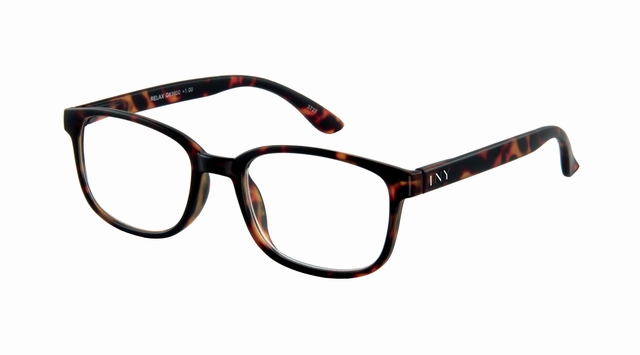 bril, brilmontuur, tortoise-shell, rectangular, kijkglas
