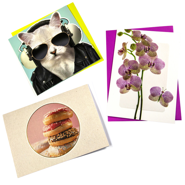 Navulset Paperclip wenskaart blanco Navulset Paperclip wenskaart blanco