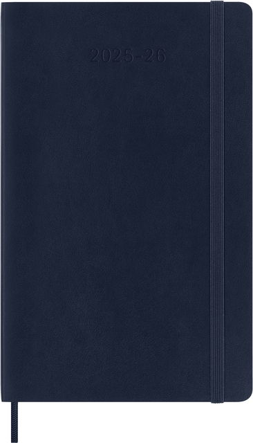 Agenda 2025/2026 Moleskine 18M Planner Weekly 7dagen/1pagina large sc sapphire blue Agenda 2025/2026 Moleskine 18M Planner Weekly 7dagen/1pagina large sc sapphire blue