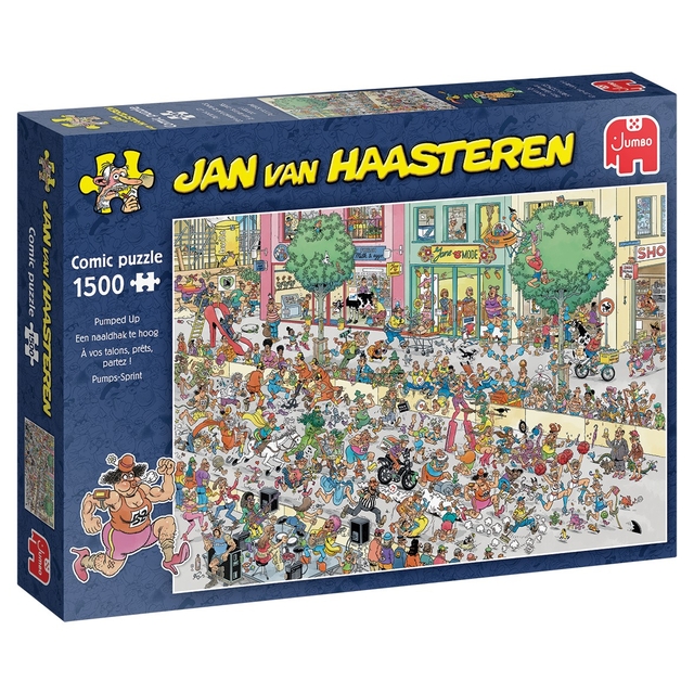 Puzzel JvH Een naaldhak te hoog 1500st Puzzel JvH Een naaldhak te hoog 1500st