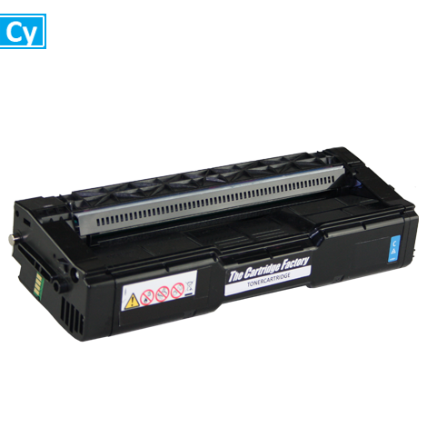 Huismerk toner - Ricoh (Cartridge) 407544 compatibel, cyaan