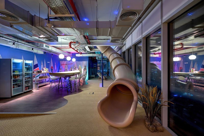 Het spectaculairste Google-kantoor staat in Tel Aviv