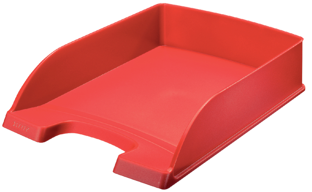 Brievenbak Leitz Plus standaard A4 rood Brievenbak Leitz Plus standaard A4 rood