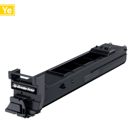 Huismerk Toner - Konica Minolta (Cartridge) A0DK252 compatibel, geel