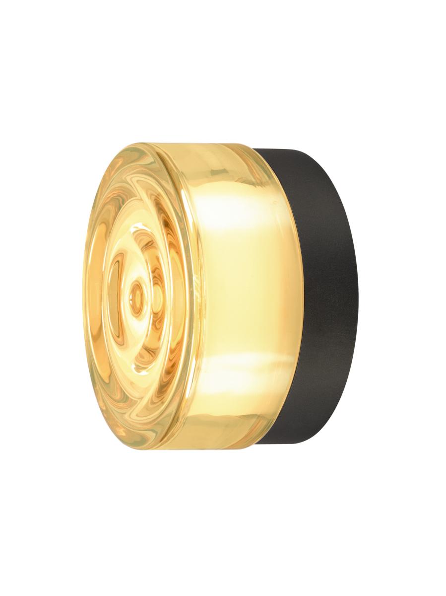 CYFT WAVE wand- en 2700/3000/4000K 6,5 W PHASE zwart/amber