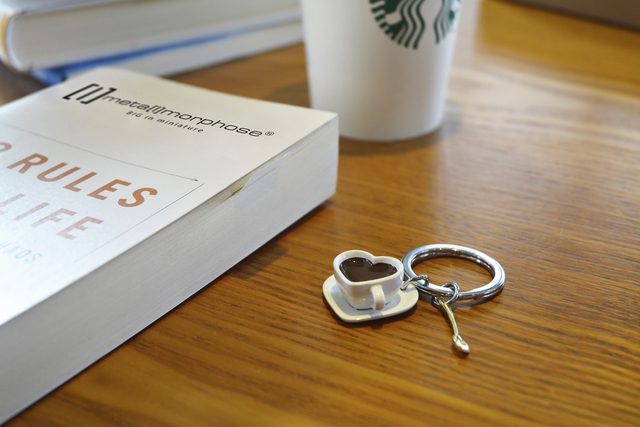 Sleutelhanger Metalmorphose "Coffee lover"