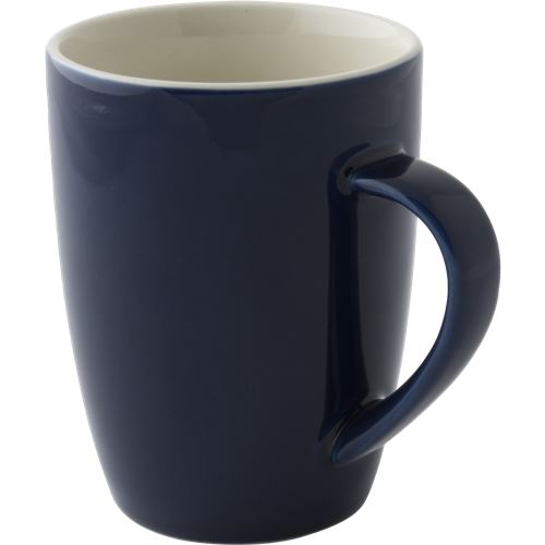 Beker Colors Palmer 18cl Porselein Blauw doos 6 stuks