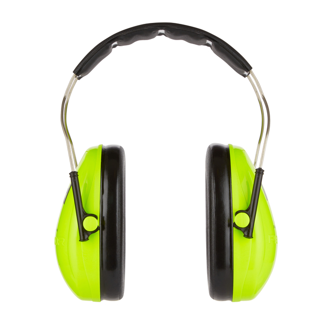 Oorkap 3M Peltor voor kinderen  H510AK (87-98 dB) neongroen