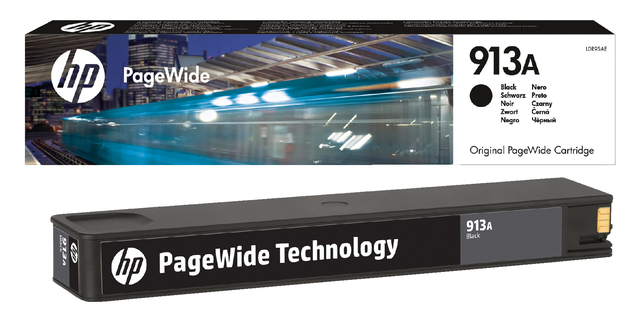 Inktcartridge HP L0R95AE 913A zwart Inktcartridge HP L0R95AE 913A zwart