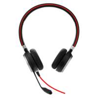 Jabra Evolve 40MS | Bedraade On-ear Stereo Headset | 3.5mm | Zwart