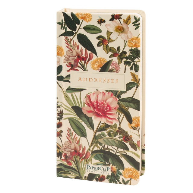 Adressenboek Paperclip Colibri 18x9cm 80vel 100gr Adressenboek Paperclip Colibri 18x9cm 80vel 100gr