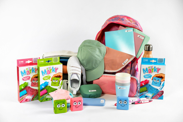 Textielstempel Colop Marky personaliseerbaar groen