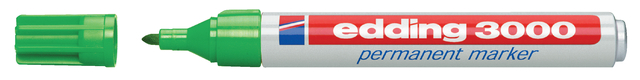 Viltstift edding 3000 rond 1.5-3mm lichtgroen Viltstift edding 3000 rond 1.5-3mm lichtgroen