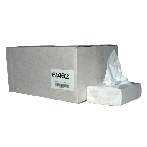 EuroPoetsdoek Toptex Tissue snow white 1_4 10x50 st