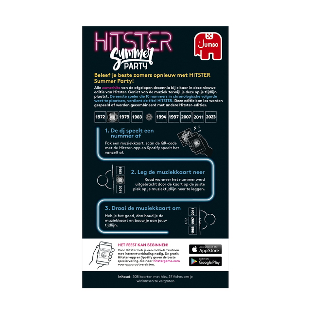 Muziekspel Hitster Summer 16+