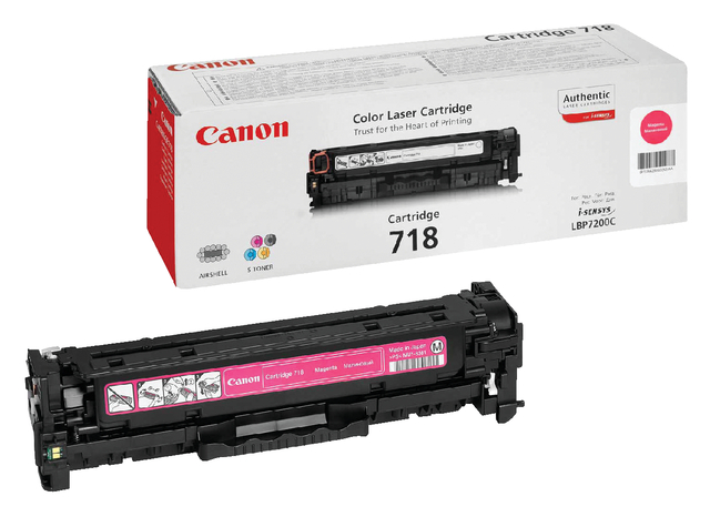 Tonercartridge Canon 718 rood Tonercartridge Canon 718 rood