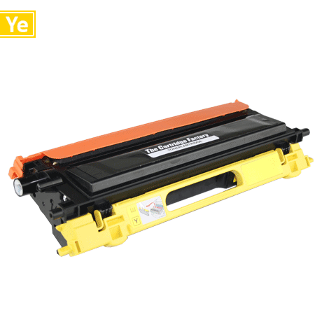 Huismerk Toner - Brother TN-135Y compatibel, geel