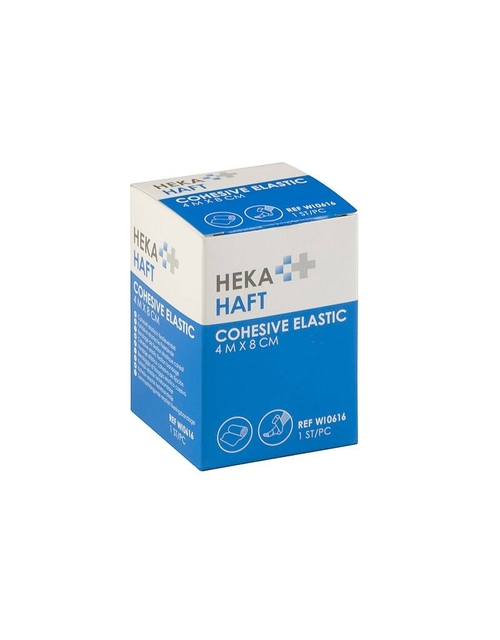 cohesive elastic, elastiek, verbandmateriaal, 4m×8cm, caotgelegde verpakking