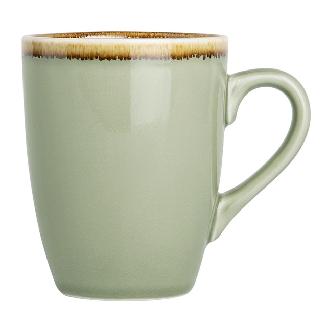 Mok Olympia Kiln 340ml 6 stuks mosgroen