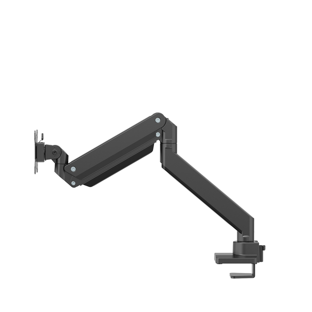desk-arm, monitor arm, articulated, klem, in hoogte verstelbaar